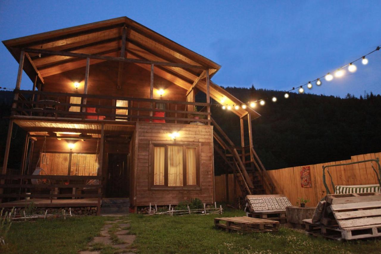 Cottage Woodside Mestia Extérieur photo